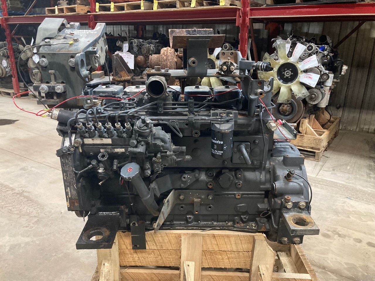 2005 Komatsu SAA6D102E-2 Diesel Engine